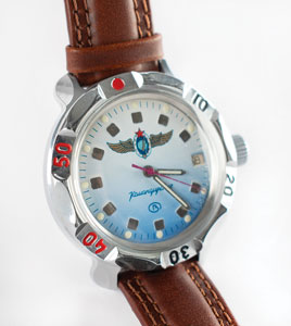 Lot #4466  Expedition 9 Flown Space Forces Watch - Image 1
