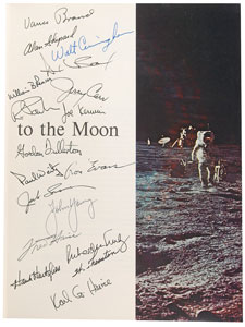 Lot #4345  Astronauts Signed Book - Image 2
