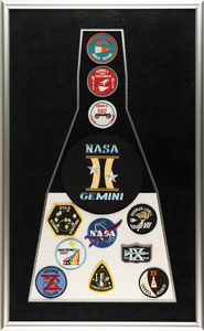 Lot #4062  Gemini Program Patch Display
