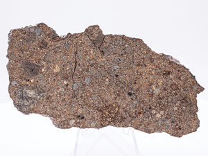 Lot #4579  NWA 1227 Stone Meteorite Slice