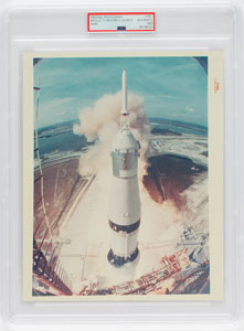 Lot #4194  Apollo 11 Original 'Type 1' Photograph