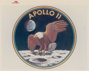 Lot #367  Apollo 11 Original 'Type 1' Photograph - Image 1