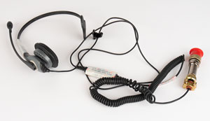 Lot #4434  Space Shuttle Headset - Image 1