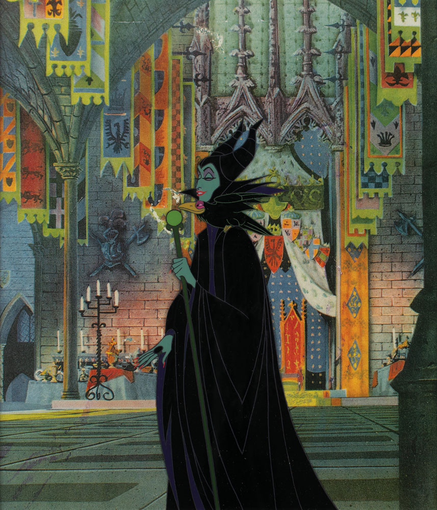 Animation Collection: Original Production Animation Cel of Maleficent from Sleeping  Beauty, 1959