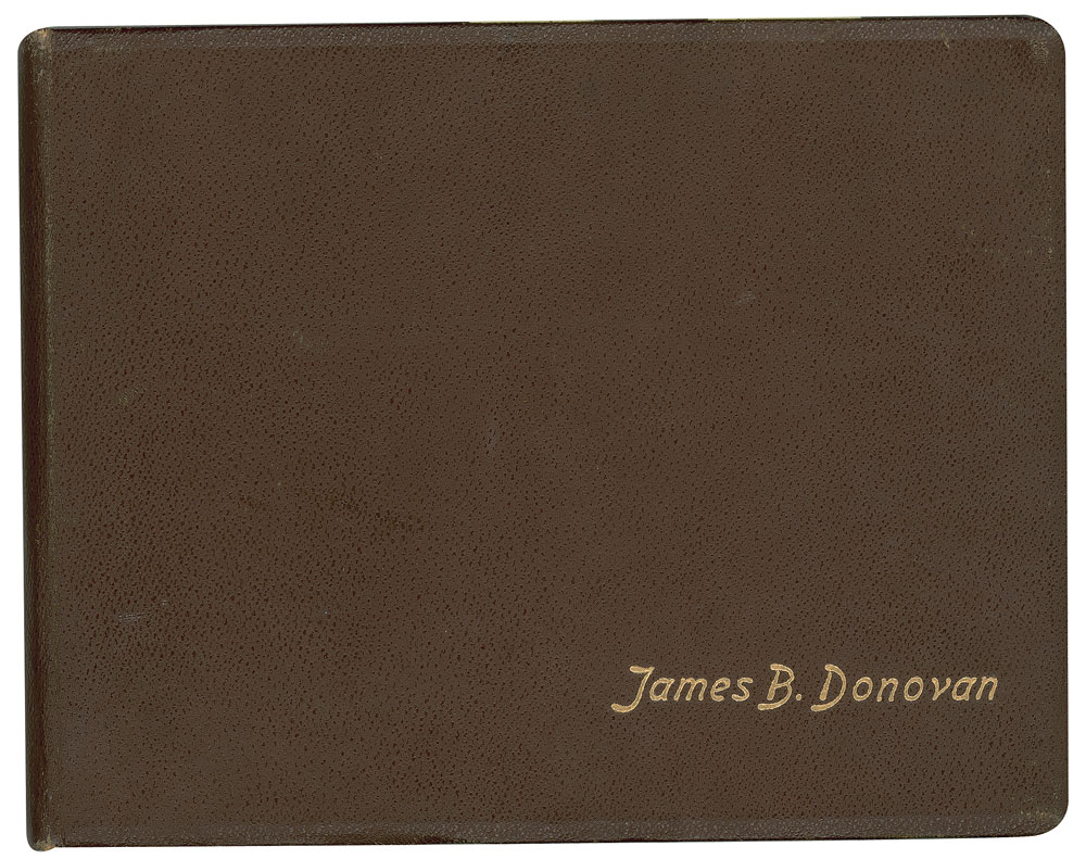 James B. Donovan Cuban Families Presentation Album | RR Auction