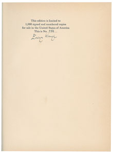 Lot #652 Evelyn Waugh - Image 1