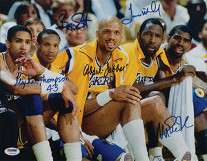 Lot #1097  LA Lakers - Image 1