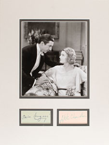 Lot #964 Bela Lugosi and Helen Chandler - Image 1