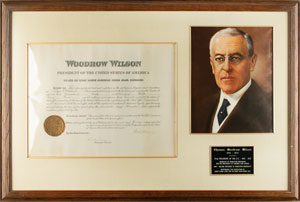 Lot #174 Woodrow Wilson - Image 1