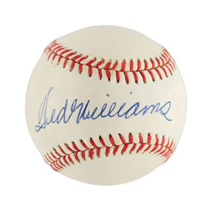 Lot #1112 Ted Williams