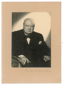 Lot #193 Winston Churchill - Image 1