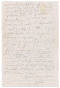 Lot #210 Jack Ruby Autograph Letter Signed - Image 4