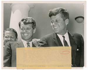 Lot #82 John and Robert Kennedy - Image 1