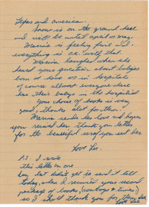 Lot #206 Lee Harvey Oswald Autograph Letter Signed - Image 2