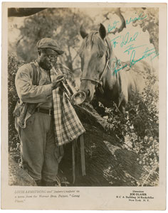 Lot #909 Louis Armstrong - Image 1