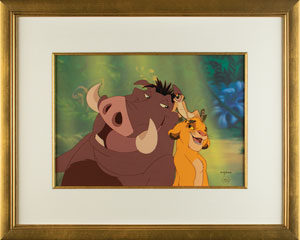 Lot #699 The Lion King limited edition hand-painted cel - Image 2