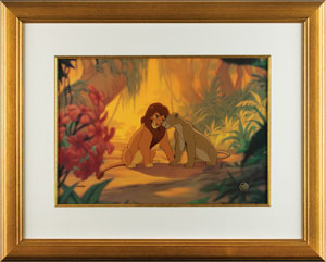 Lot #700 The Lion King limited edition hand-painted cel - Image 2