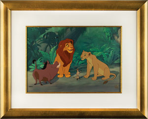 Lot #701 The Lion King limited edition hand-painted cel - Image 2