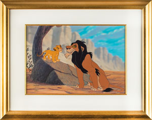Lot #702 The Lion King limited edition hand-painted cel - Image 2