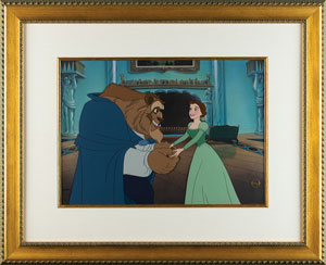 Lot #715  Beauty and the Beast limited edition hand-painted cel - Image 2
