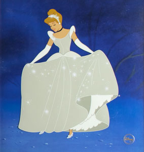 Lot #718  Cinderella limited edition hand-painted cels - Image 5