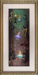 Lot #713  Alice in Wonderland limited edition hand-painted cel - Image 2