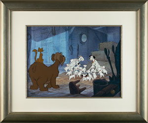 Lot #706  101 Dalmatians limited edition hand-painted cel - Image 2