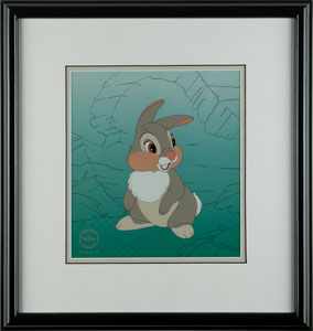 Lot #722  Bambi: Thumper limited edition sericel - Image 2