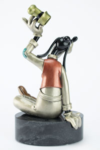 Lot #739  Goofy limited edition statue - Image 2