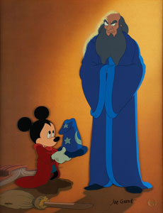 Lot #734  Fantasia limited edition hand-painted cel - Image 1