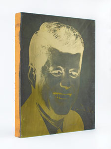 Lot #125 John F. Kennedy Photoengraver's Plate - Image 1