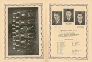 Lot #91 John F. Kennedy and Joe Kennedy, Jr. 1933 Choate School Yearbook - Image 2