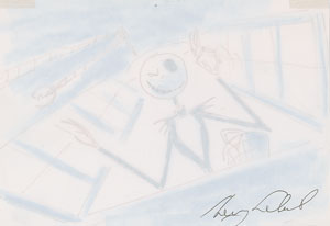 Lot #692 Jack Skellington storyboard drawings from The Nightmare Before Christmas - Image 4