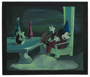 Lot #505 Mickey Mouse concept painting from Fantasia - Image 1