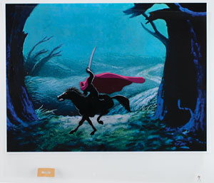 Lot #534 The Headless Horseman production cel from The Legend of Sleepy Hollow - Image 2