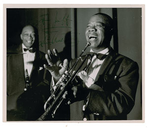 Lot #910 Louis Armstrong