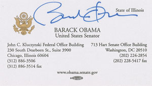 Lot #144 Barack Obama - Image 1