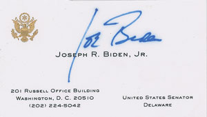 Lot #223 Joe Biden - Image 1