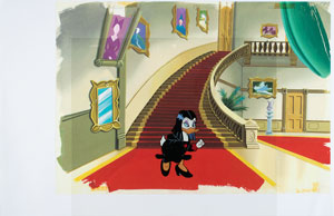 Lot #673 Magica De Spell production cel from DuckTales - Image 2