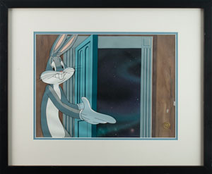 Lot #798 Bugs Bunny production cel from Invasion of the Bunny Snatchers - Image 2