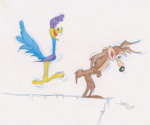 Lot #789 Wile E. Coyote and the Road Runner