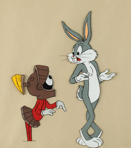 Lot #581 Bugs Bunny and Marvin the Martian