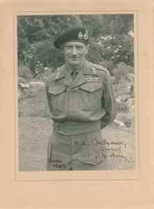 Lot #347  Montgomery of Alamein - Image 1