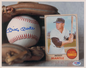 Lot #1100 Mickey Mantle - Image 1