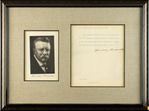 Lot #162 Theodore Roosevelt - Image 1