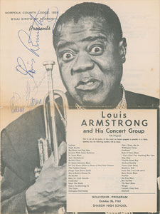 Lot #911 Louis Armstrong