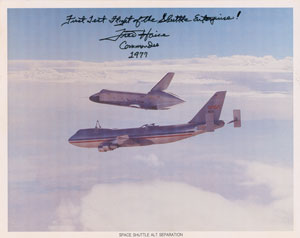 Lot #411 Fred Haise - Image 1