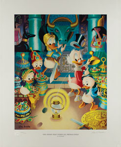 Lot #751 Carl Barks: The Stone That Turns All Metals Gold - Image 1