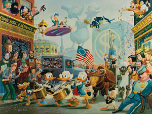 Lot #755 Carl Barks: July Fourth in Duckburg - Image 2