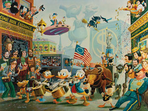 Lot #756 Carl Barks: July Fourth in Duckburg - Image 2